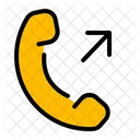 Chamada De Saida Comunicacao Suporte Tecnico Ícone