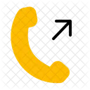 Chamada De Saida Comunicacao Suporte Tecnico Ícone