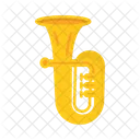 Tuba Cuivre Instrument Icône