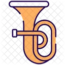 Tuba Trompette Trombone Icône