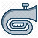 Saxophone Instrument De Musique Tuba Icône