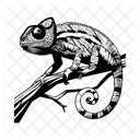 Chameleon Animal Frog Icon