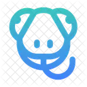 Chameleon Head  Icon