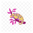 Chameleon Cute Lizard Icon