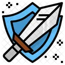 Champ De Bataille Combattant Arme Icon