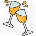 Champagne Glass Celebration Icon