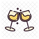 Champagne Drink Alcohol Icon