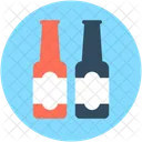 Champagne Bottles Alcohol Icon