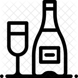 샴페인  아이콘