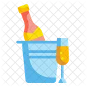 Champagne Alcohol Glass Icon