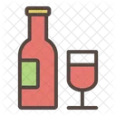 Champagne Alcohol Wiskey Icon