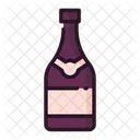 Champagne Champagne Bottle Bottle Icon
