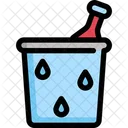 Champagne Party Birthday Icon
