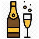 Champagne Celebration Party Icon