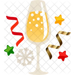 Champagne Emoji Icon