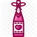 Champagne Valentines Day Lovely Icon