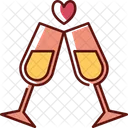 Champagne Drink Alcohol Icon