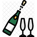 Champagne Alcohol New Icon