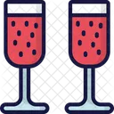 Champagne Drinks Alcohol Holidays Icon