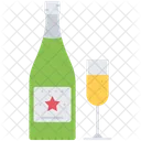 Champagne Wineglass Wine Icon