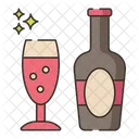Champagne Champagne Shopping Champagne Bottle Icon
