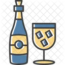 Champagne Toast Drink Icon