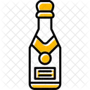 Champagne Beverage Bottle Icon