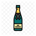Champagne Glass Bottle Icon