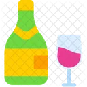 Champagne Food And Restaurant Alcoholic Drink Icon