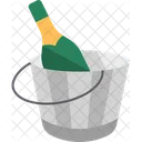 Champagne Bottle Alcohol Icon