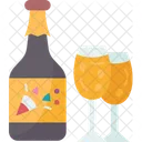 Champagne Cheer Toast Icon