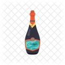 Wine Bottle Sim Icon