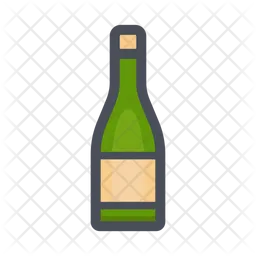 Champagne Bottle  Icon