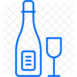 Champagne Bottle  Icon