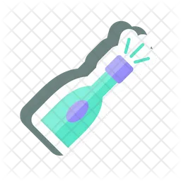 Champagne Bottle  Icon