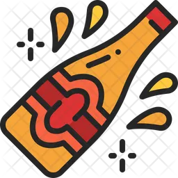 Champagne bottle  Icon