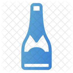 Champagne Bottle  Icon