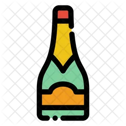 Champagne Bottle  Icon