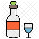 Champagne bottle  Icon