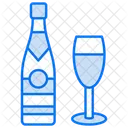 Champagne Bottle Icon