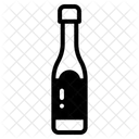 Champagne Bottle Alcohol Drink Icon