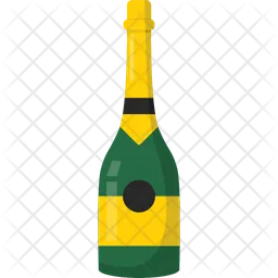 Champagne bottle  Icon