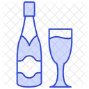 Champagne Bottle  Icon