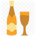 Champagne Bottle  Icon