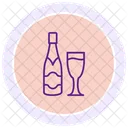 Champagne Bottle  Icon