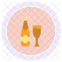 Champagne Bottle  Icon