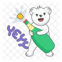 Champagne Bottle  Icon