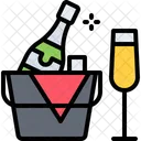 Champagne Bucket  Icon