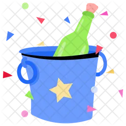 Champagne Bucket  Icon