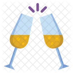 Champagne glass  Icon